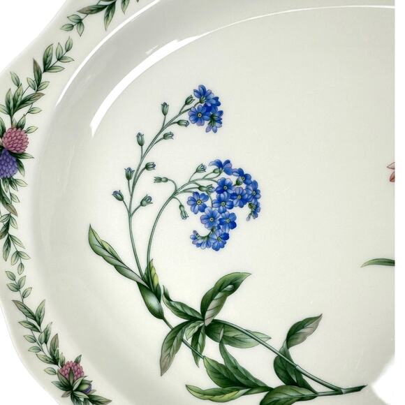 Noritake Conservatory Gala Cuisine 7915 Japan Large Oval Serving Platter-Nice! - Picture 3 of 9